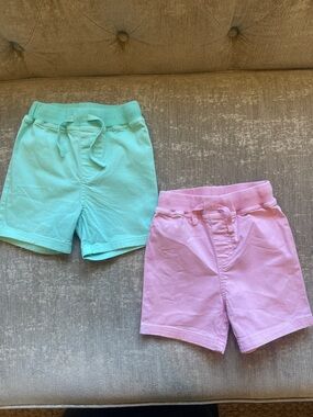 2 pairs of Hanna Andersson girls shorts size 2T